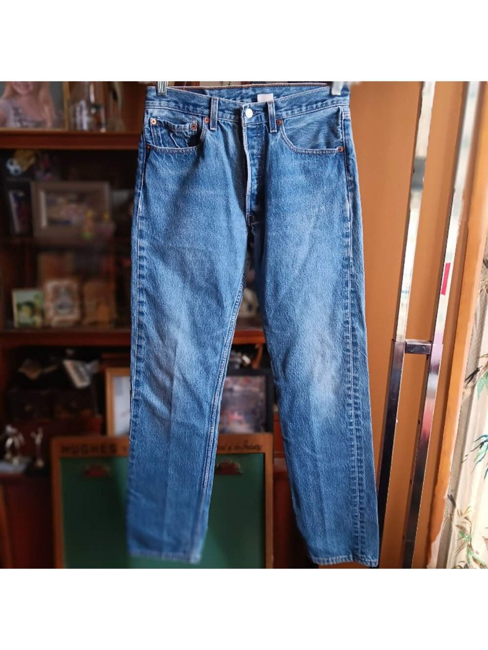 30x33 Vintage 501 Buttonfly Jeans 1990's Mexico Prime Fade Grunge Punk